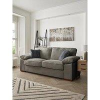 The Very Collection Dexter 3 Seater Fabric Sofa + Chair