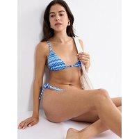 Triumph Mix & Match Summer Triangle Bikini Top - Blue/Light Combination