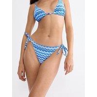 Triumph Mix & Match Summer Tai Bikini Bottoms - Blue - Light Combination