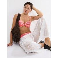 Triumph Mix & Match Summer Underwired Padded Bikini Top - Orange/Light Combination