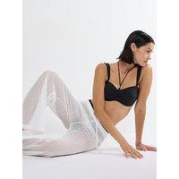 Triumph Summer Twist Padded Bandeau Bikini Top - Black