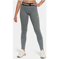 Nike Older Girls Training Leggings - Grey