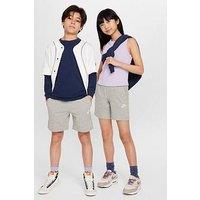Nike Older Boys Sportswear Club Knit Shorts - Grey