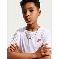 Nike Junior Boys Bread Back Graphic T-Shirt - White