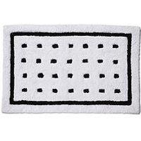 Croydex Black Square Bath Mat
