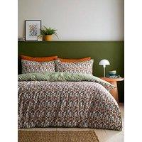 Appletree Star Geo Duvet Cover Set In Natural