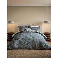 Harlequin Frescoes Cover Set 100% Cotton Sapphire