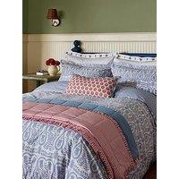 Joules Wandering Indienne Cover Set 100% Cotton Blue