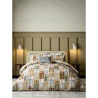 Harlequin Monolith Cover Set 100% Cotton Amber & Sky