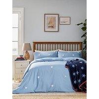 Helena Springfield Tufted Star Duvet Cover Set Silver