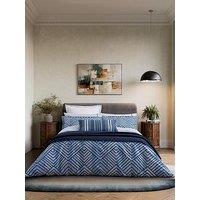 Bedeck Of Belfast Kayah Cover Set 100% Cotton Indigo