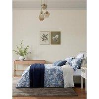 Bedeck Of Belfast Liyana Cover Set 100% Cotton Chambray Blue