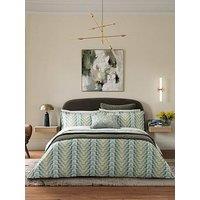 Bedeck Of Belfast Reya Cover Set 100% Cotton Green