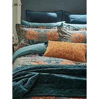 Morris & Co Honeysuckle & Tulip Cushion 50X30Cm Saffron