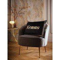 Laurence Llewelyn-Bowen Venus Desire Filled Cushion In Mink 40 X 60Cm