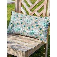 Land & Shore Dotty Outdoor Cushions 50X30Cm Green