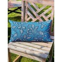 Land & Shore River Outdoor Cushions 50X30Cm Blue / Red
