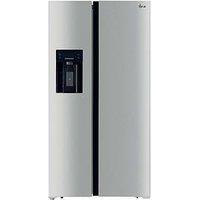 Hoover Hoss3T918Eixk Non-Plumbed Water & Ice American Fridge Freezer - Inox - E Rated