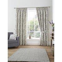 Dreams & Drapes Jazmine Pencil Pleat Curtains In Heather