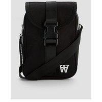 Double A By Wood Wood Shoulder Crossbody Bag - Black