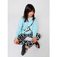 Marc Jacobs Girls Snapshot Bag Sweat Top - Light Blue