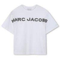 Marc Jacobs Boys Logo Short Sleeve T-Shirt - White