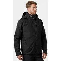 Helly Hansen Mens Crew Hooded Midlayer Jacket 2 -Black