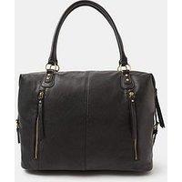 Accessorize Double Zip Front Shoulder Bag