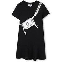 Marc Jacobs Girls Snapshot Bag Dress - Black