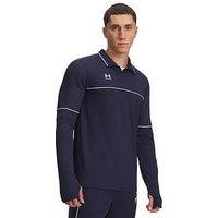 Under Armour Mens Football Challenger 1/4 Zip - Navy