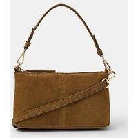 Accessorize Suede Crossbody Handbag