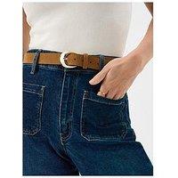 Accessorize Suede Buckle Belt