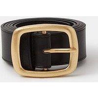 Accessorize Square Buckle Belt - Black
