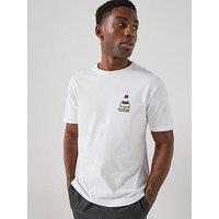 Double A By Wood Wood Wwace & Cone Graphic & T-Shirt - White