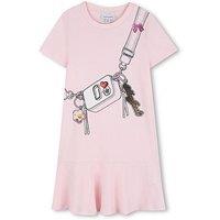 Marc Jacobs Girls Snapshot Bag Dress - Pink