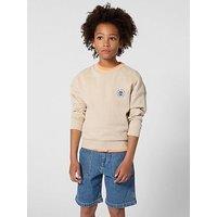 Timberland Boys Back Print Sweatshirt - Beige