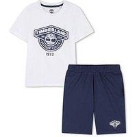 Timberland Boys T-Shirt And Short Set - Blue