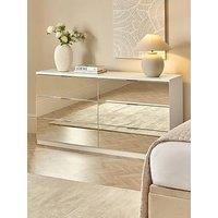 The Very Collection Palma Mirror 6 Drawer Chest