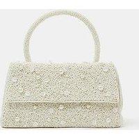 Accessorize Pearl Beaded Handheld Bag
