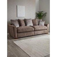 The Very Collection Roulette 4 Seater Fabric Sofa