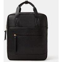 Accessorize Faux Leather Backpack