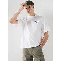 Double A By Wood Wood Fence T-Shirt - White