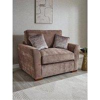 The Very Collection Roulette Fabric Snuggle Chair