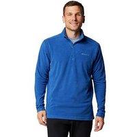 Columbia Mens Klamath Range Half Zip - Blue