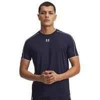 Under Armour Mens Football Challenger Short Sleeve T-Shirt - Navy