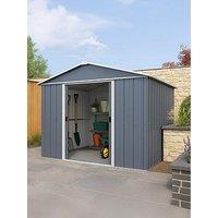 Yardmaster 10Ft X 8Ft Castleton Apex Roof Metal Shed