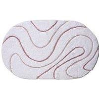 Croydex Retro Pink Swirl Bath Mat
