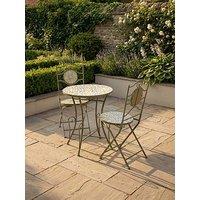 Scottish Everlastings Lemon Mosaic Bistro Set