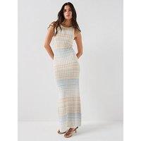 Guess S - Sl Rosalyn Long Dress - Blue