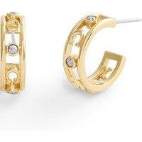 Coach Open C Hoop Earrings - Gold